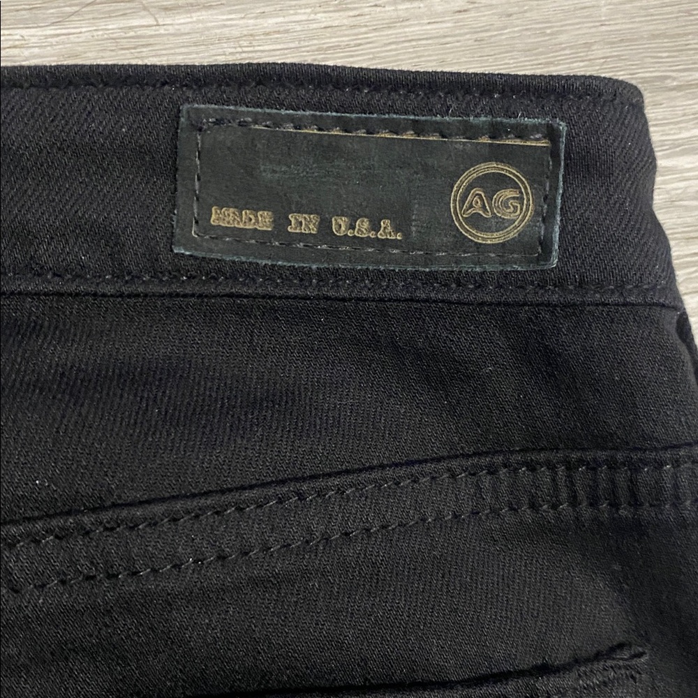 AG The Ballad Slim Boot Cut Black Jeans - Picture 8 of 9